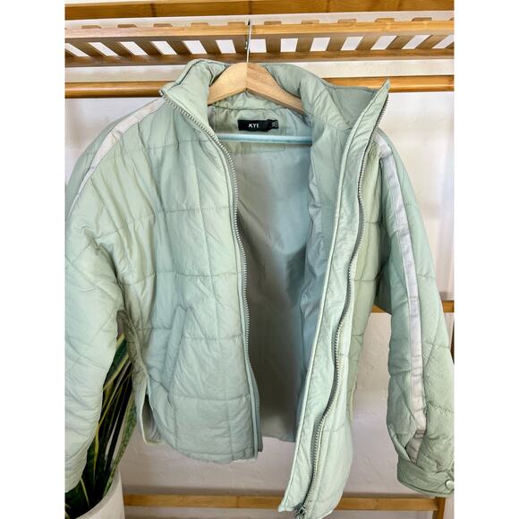 KYL Active Quilted Green Puffer Jacket - Picture 8 of 13